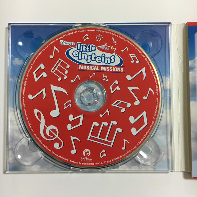 Disney(ディズニー)のlittle Einsteins Musical missions CD 1枚 エンタメ/ホビーのCD(アニメ)の商品写真