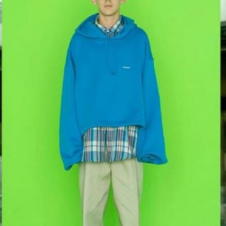 サンシー(SUNSEA)のneon sign 19ss ショートパーカー(パーカー)