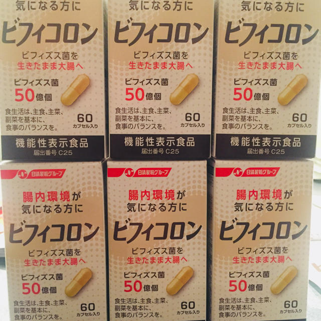 ビフィコロン新品6箱健康食品