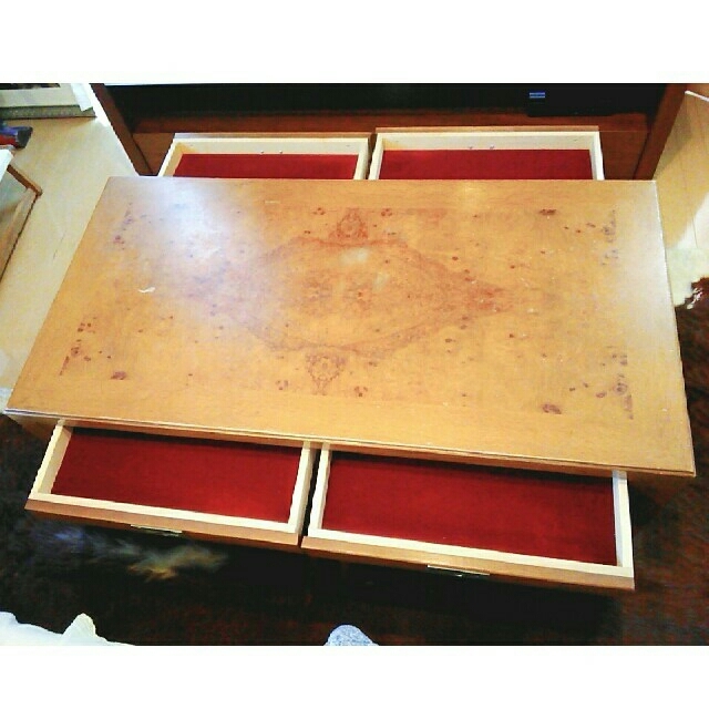 【高価値】 カリモク家具 - ワケアリのため格安 最高級テーブルドマーニ カリモク HOPEMEN様専用 ローテーブル