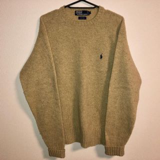 ポロラルフローレン(POLO RALPH LAUREN)のポロラルフローレン ニット セーター ウール100%(ニット/セーター)