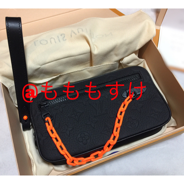 LOUIS VUITTON(ルイヴィトン)のLouis Vuitton VOLGA  ヴァージル・アブロー メンズのバッグ(セカンドバッグ/クラッチバッグ)の商品写真