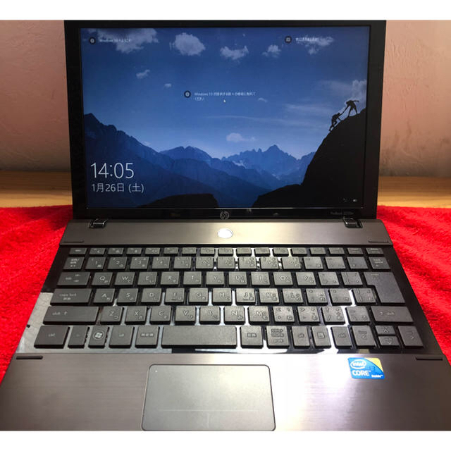 4GB液晶HP win10 Office搭載 小型 極上 美品