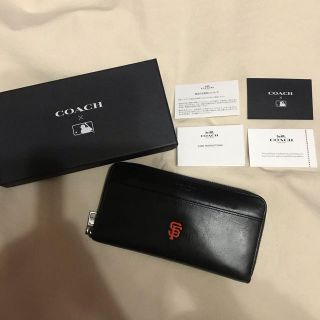 コーチ(COACH)のCOACH サンフランシスコ・ジャイアンツ コラボ 長財布(長財布)