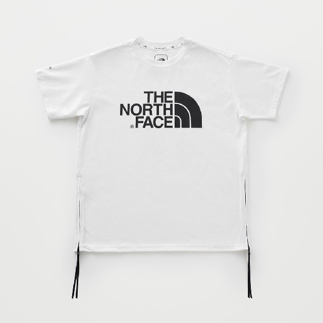 THE NORTH FACE  × HYKE Tec Big Tee 白 M