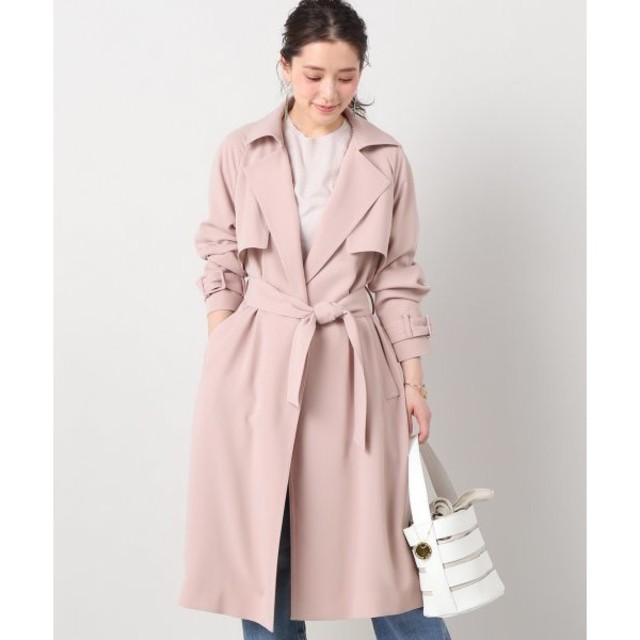 ma様専用❄️17SS美品サテンライトトレンチコート36 【誠実】 33%割引
