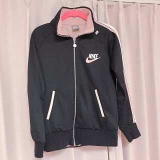 ナイキ(NIKE)のNIKE (ナイキ) 黒とピンクのジャージ♡Sサイズ レディース(トレーニング用品)