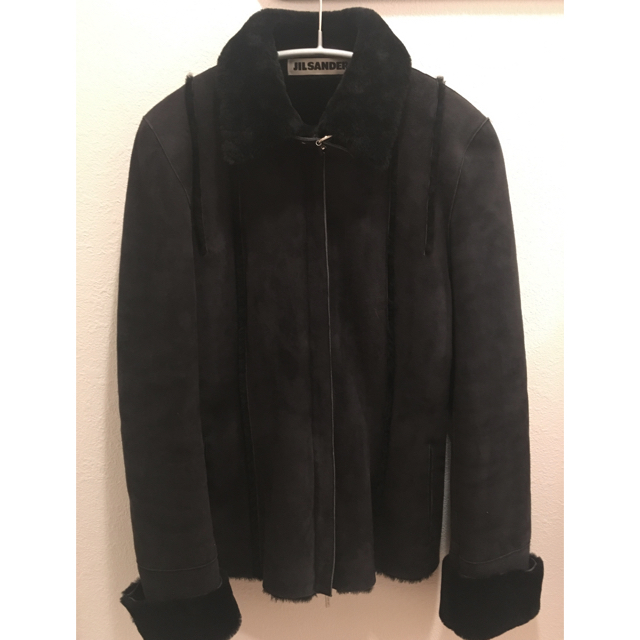 Jil Sander(ジルサンダー)の【極美品】ジルサンダー ムートン ジャケット レディースのジャケット/アウター(毛皮/ファーコート)の商品写真