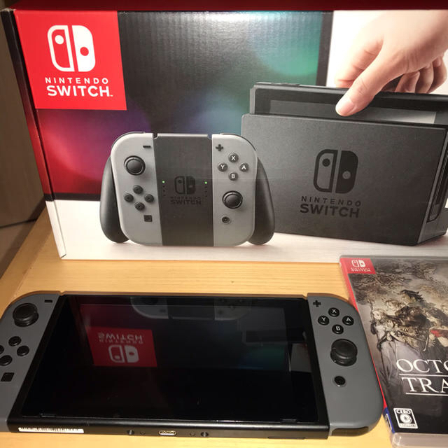 NINTENDO switch オクトパストラベラー+純正ケース付き