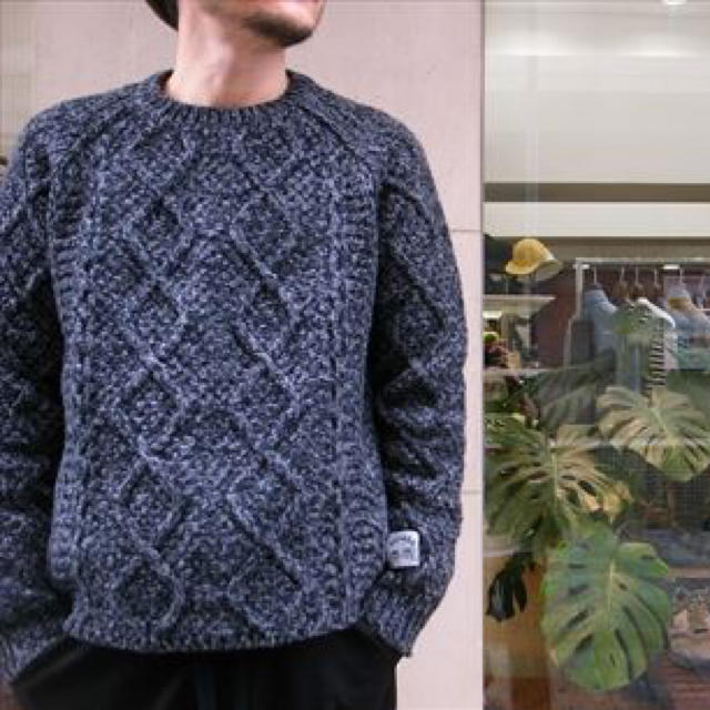 SUNSEA(サンシー)のsunsea reversible fisherman sweater メンズのトップス(ニット/セーター)の商品写真