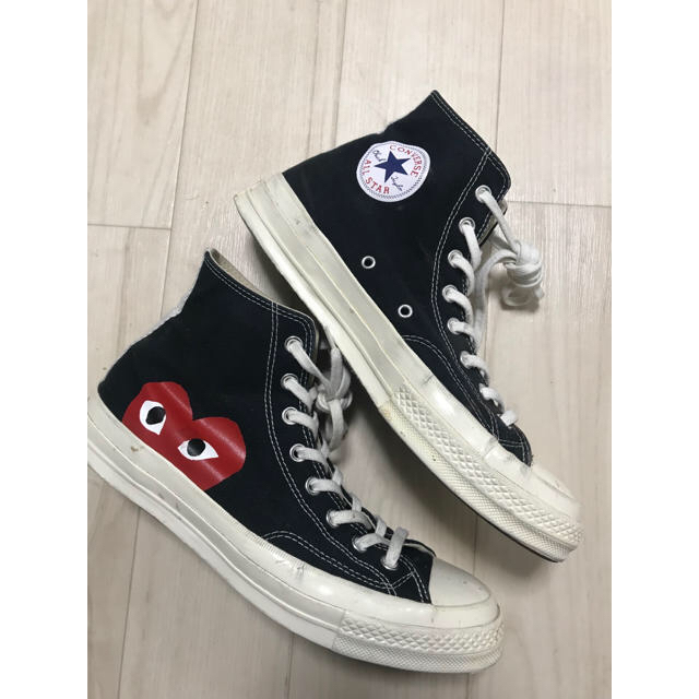 COMME des GARCONS(コムデギャルソン)のconverse play comme des garcons 28.5cm メンズの靴/シューズ(スニーカー)の商品写真