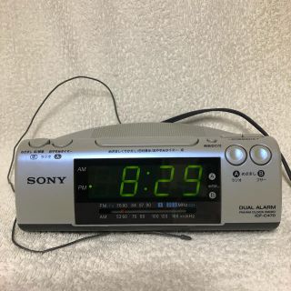 ソニー(SONY)のSONY クロックラジオ ICF-C470(ラジオ)