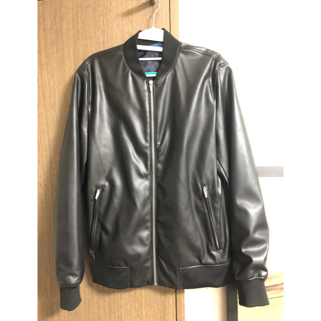 ZARA(ザラ)のZARA MA-1 ライダースジャケット メンズのジャケット/アウター(ライダースジャケット)の商品写真