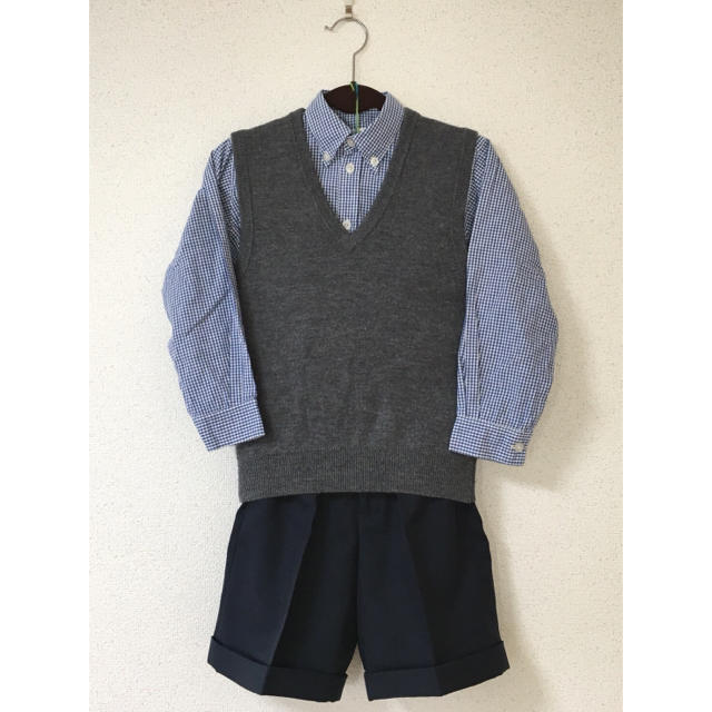 3can4on(サンカンシオン)の男の子 スーツ 5点セット 入学式 卒園式 キッズ/ベビー/マタニティのキッズ服男の子用(90cm~)(ドレス/フォーマル)の商品写真