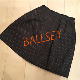ボールジィ(Ballsey)の【BALLSEY】ふんわり水玉スカート(ひざ丈スカート)