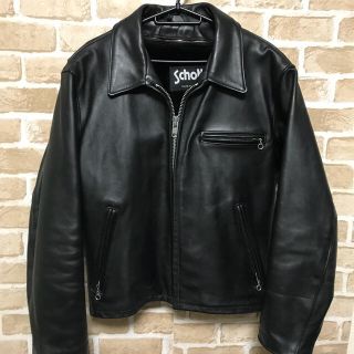 ショット(schott)の【美品】Schott ライダース 642 ボアライナー付き(ライダースジャケット)