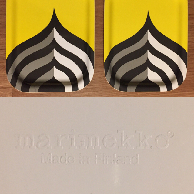 marimekko(マリメッコ)のMarimekko / トレー（2枚セット） インテリア/住まい/日用品のキッチン/食器(テーブル用品)の商品写真