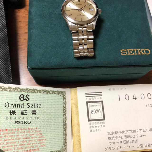 Grand Seiko(グランドセイコー)の【早い者勝ち‼︎美品】︎グランドセイコー  SBGV001 メンズの時計(腕時計(アナログ))の商品写真