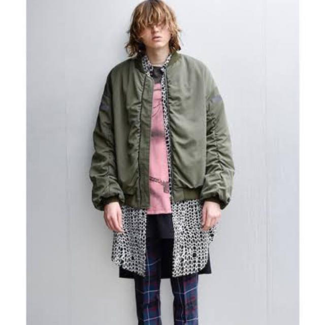 LAD MUSICIAN(ラッドミュージシャン)のLAD MUSICIAN 16AW MA-1 44サイズ メンズのジャケット/アウター(ブルゾン)の商品写真