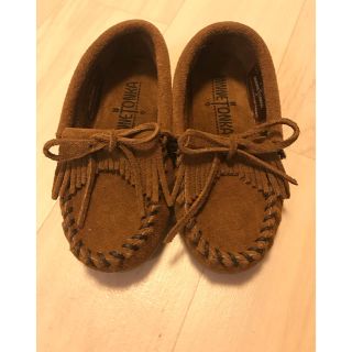 ミネトンカ(Minnetonka)のミネトンカ モカシンキッズ  MINNETONKA(スリッポン)