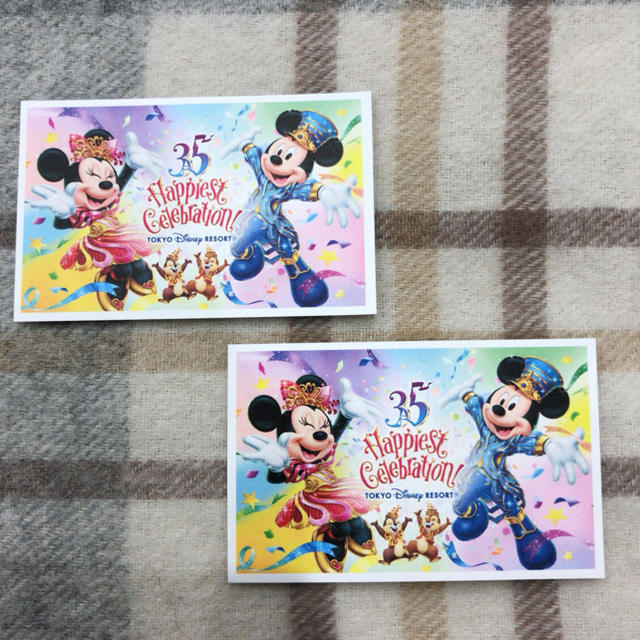 Disney Disney 35周年デザイン ペアチケットの通販 By きなこ S Shop ディズニーならラクマ