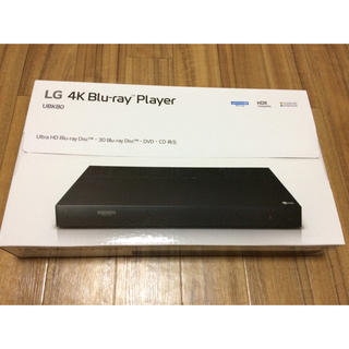 LG UBK80 4K Blu-ray Player(ブルーレイプレイヤー)