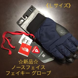 ザノースフェイス(THE NORTH FACE)の《新品》ノースフェイス　フェイキー　グローブ(ウエア/装備)