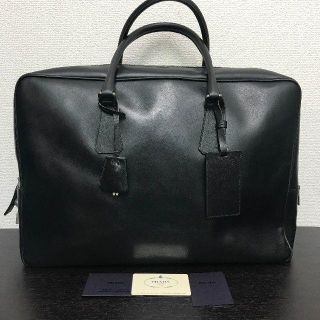 プラダ(PRADA)のプラダ　ビジネスバッグ　黒　サフィアーノ　(ビジネスバッグ)