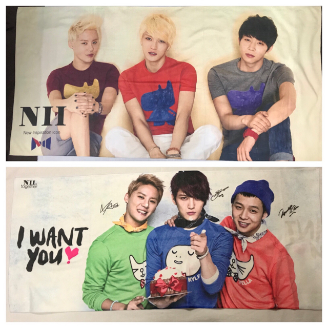 JYJ(ジェイワイジェイ)のJYJ NII 大判タオル&タオル セット エンタメ/ホビーのCD(K-POP/アジア)の商品写真