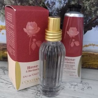 ロクシタン(L'OCCITANE)の🌹ローズ　オードトワレ＆ハンドクリームセット🌹(旧型)(香水(女性用))