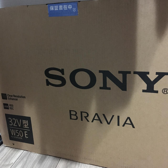 SONY(ソニー)の2月末まで限定価格♡新品未使用♡ソニーBRAVIA32型テレビ スマホ/家電/カメラのテレビ/映像機器(テレビ)の商品写真