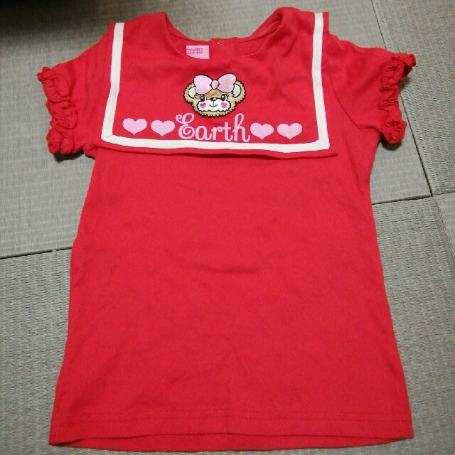 アースマジック❤セーラー襟Tシャツ130cm