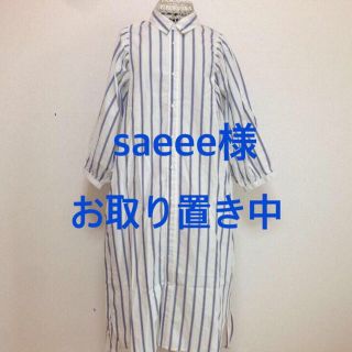 ダブルクローゼット(w closet)のw closet今季ストライプワンピ(ひざ丈ワンピース)