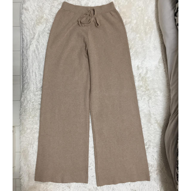 TODAYFUL(トゥデイフル)のariesmirage★SELECT Knit Wide Pants★高身長向け レディースのパンツ(その他)の商品写真