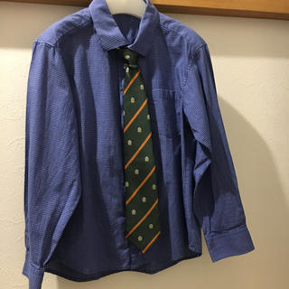 コムサイズム(COMME CA ISM)のフォーマル ワイシャツ ネクタイ 2点セット 男の子 120 ブラウス (ドレス/フォーマル)