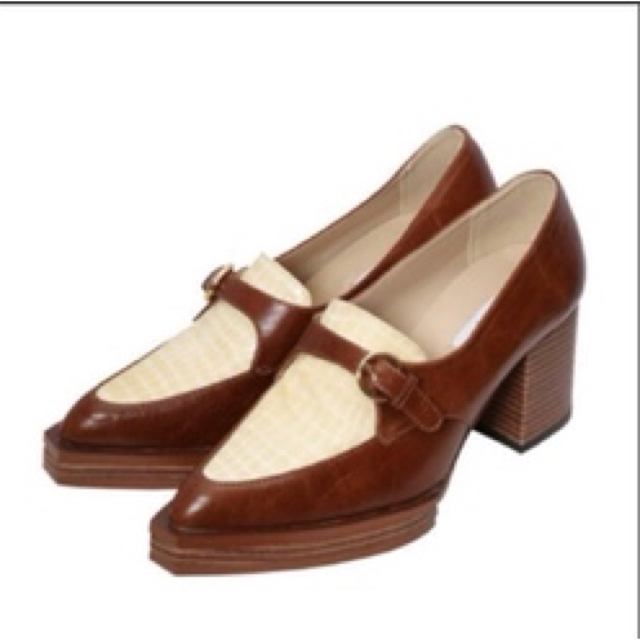 Ameri VINTAGE(アメリヴィンテージ)のSQUARE TOE LOAFER レディースの靴/シューズ(ローファー/革靴)の商品写真