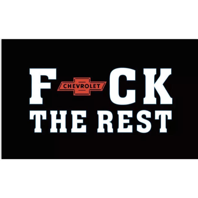 シボレー fuck the rest 自動車/バイクの自動車(車外アクセサリ)の商品写真