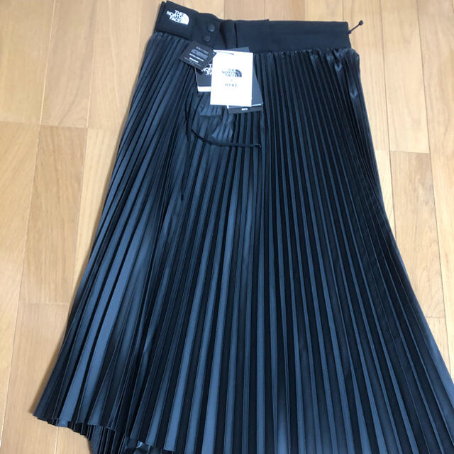 L 黒 新品  ノースフェイス hyke tec pleated skirt 1