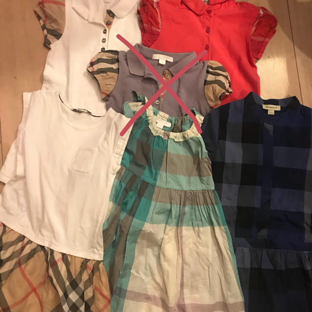 BURBERRY(バーバリー)のバーバリー 4y キッズ/ベビー/マタニティのキッズ服女の子用(90cm~)(ワンピース)の商品写真