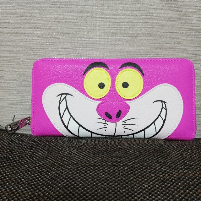 Disney(ディズニー)の【レア】ラウンジフライ チシャ猫 財布 不思議の国のアリス ディズニー レディースのファッション小物(財布)の商品写真