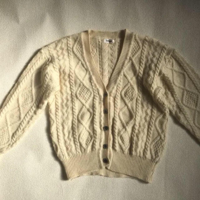 Shinzone(シンゾーン)のぴ様 お取り置きvintage knit made in japan  レディースのトップス(カーディガン)の商品写真