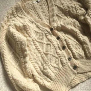 シンゾーン(Shinzone)のぴ様 お取り置きvintage knit made in japan (カーディガン)