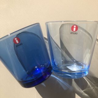 イッタラ(iittala)の新品☆ イッタラ カルティオ ウルトラマリンブルー アクア (グラス/カップ)