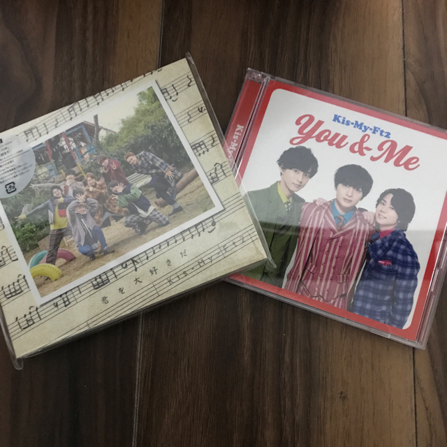 Kis-My-Ft2(キスマイフットツー)のキスマイ 君を大好きだ  you&me セット エンタメ/ホビーのCD(ポップス/ロック(邦楽))の商品写真