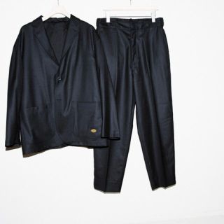 ビームス(BEAMS)のk74専用 dickies tripster セットアップ Lサイズ 黒(セットアップ)