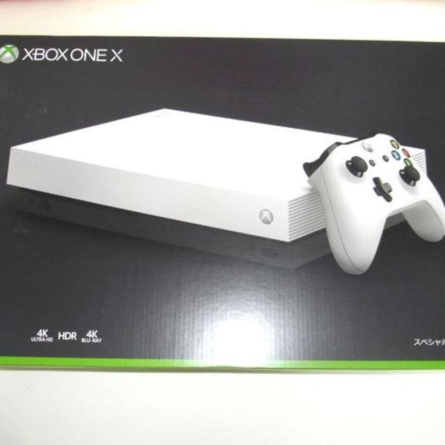 Xbox One X 1TB ホワイト スペシャル エディション