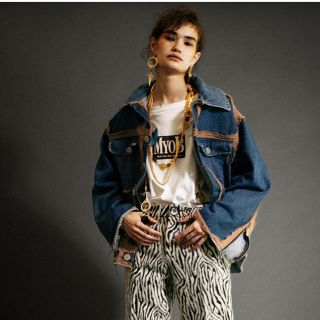 ジエダ(Jieda)のMYOB  nyc デニムジャケット18aw(Gジャン/デニムジャケット)