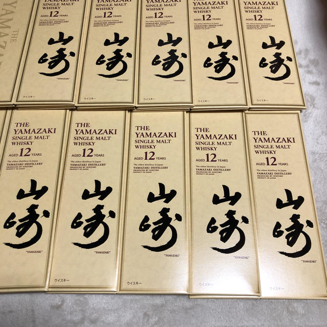 山崎12年 カートン 10枚 新品のサムネイル