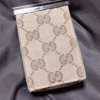 グッチ(Gucci)のグッチ シガレットケース キャンパス(タバコグッズ)