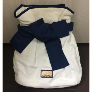 ランバンオンブルー(LANVIN en Bleu)のめろめろめろん様  ランバンオンブルーのキャンバス リュック(リュック/バックパック)